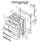 Refrigerator door