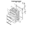 Whirlpool ET20TKXBN00 refrigerator door diagram