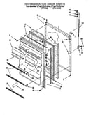 Refrigerator door