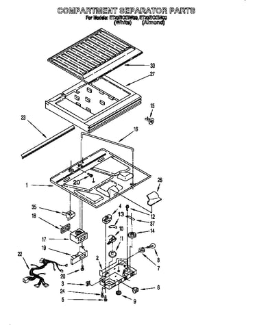 Compartment separator