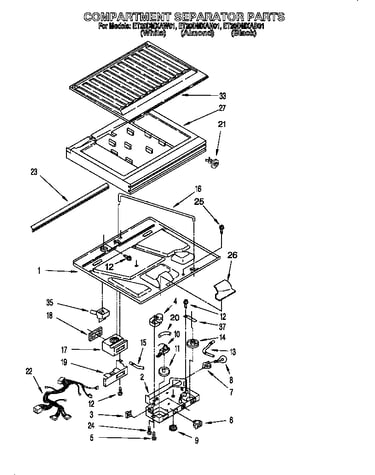 Compartment separator
