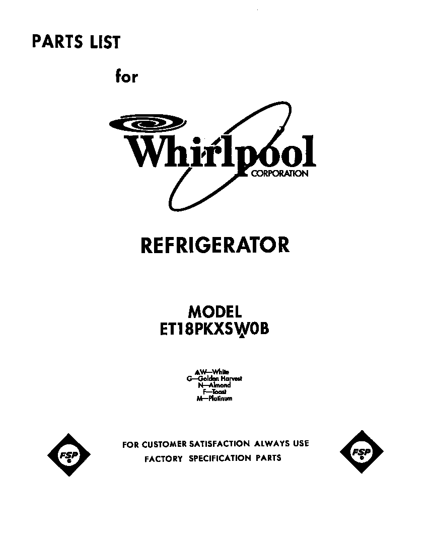 Front cover