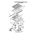 Whirlpool ET20NKXSW20 compartment separator diagram