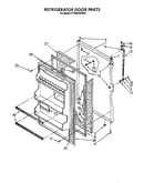 Refrigerator door