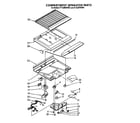 Whirlpool ET18JMYWG01 compartment separator diagram