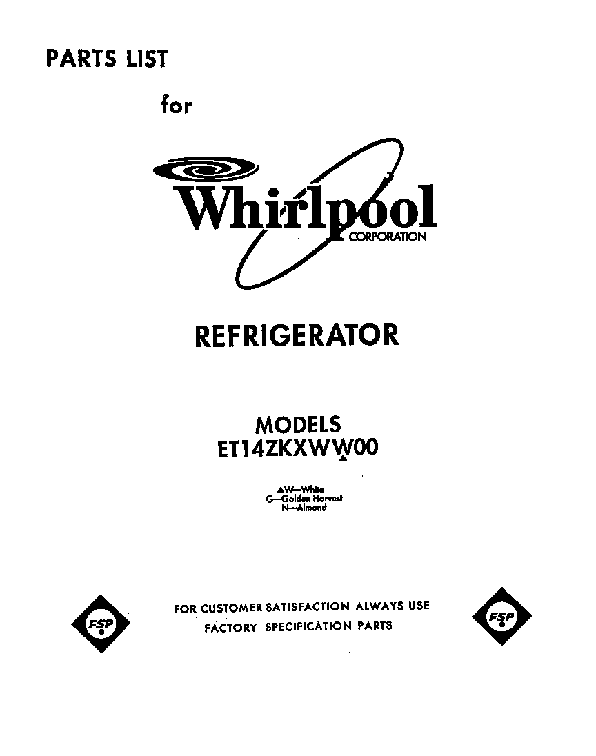 Front cover