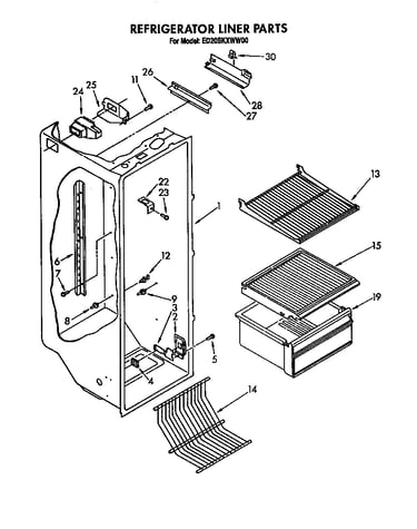 Refrigerator liner