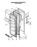 Refrigerator door