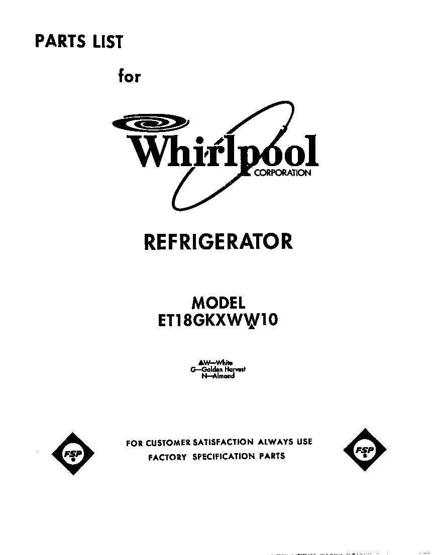 Front cover