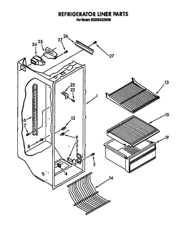 Refrigerator liner