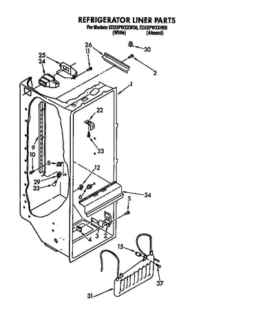 Refrigerator liner