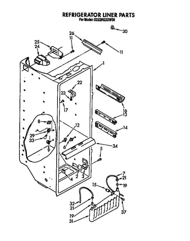 Refrigerator liner