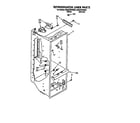 Whirlpool ED22ZRXXW00 refrigerator liner diagram