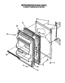 Refrigerator door