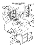 Dispenser front