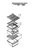 Refrigerator shelf