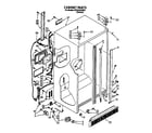 Whirlpool ED22DQXXN01 cabinet diagram
