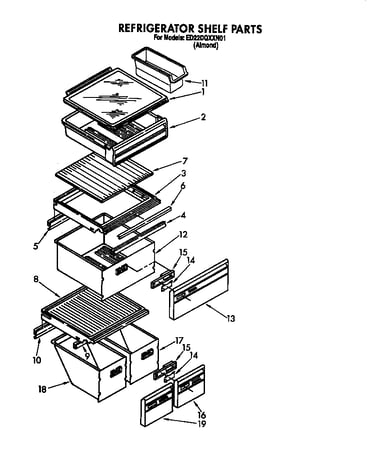 Refrigerator shelf