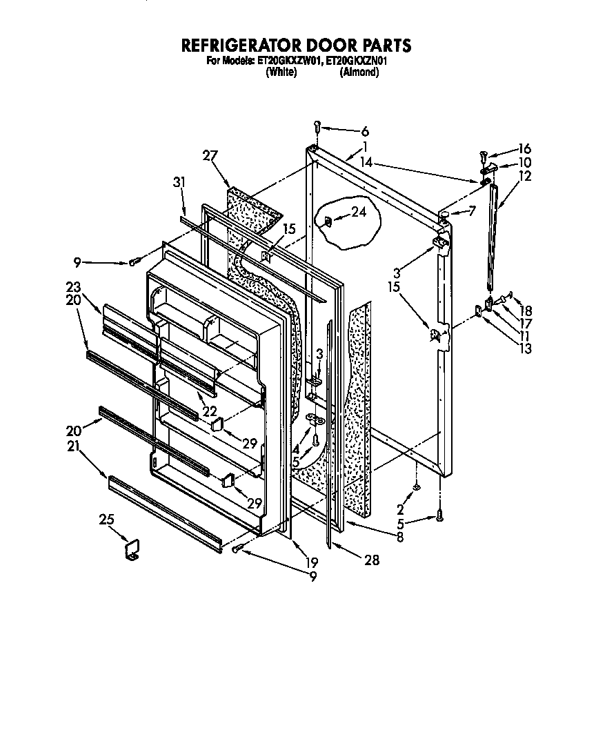 REFRIGERATOR DOOR