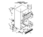 Whirlpool ET20PKXAW00 cabinet diagram