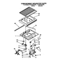 Whirlpool ET20PKXAW00 compartment separator diagram