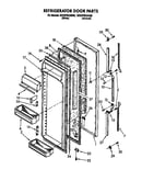 Refrigerator door