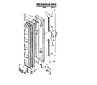 Whirlpool ED20ZKXAN00 freezer door diagram