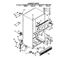 Whirlpool ET20NMXAW00 cabinet diagram