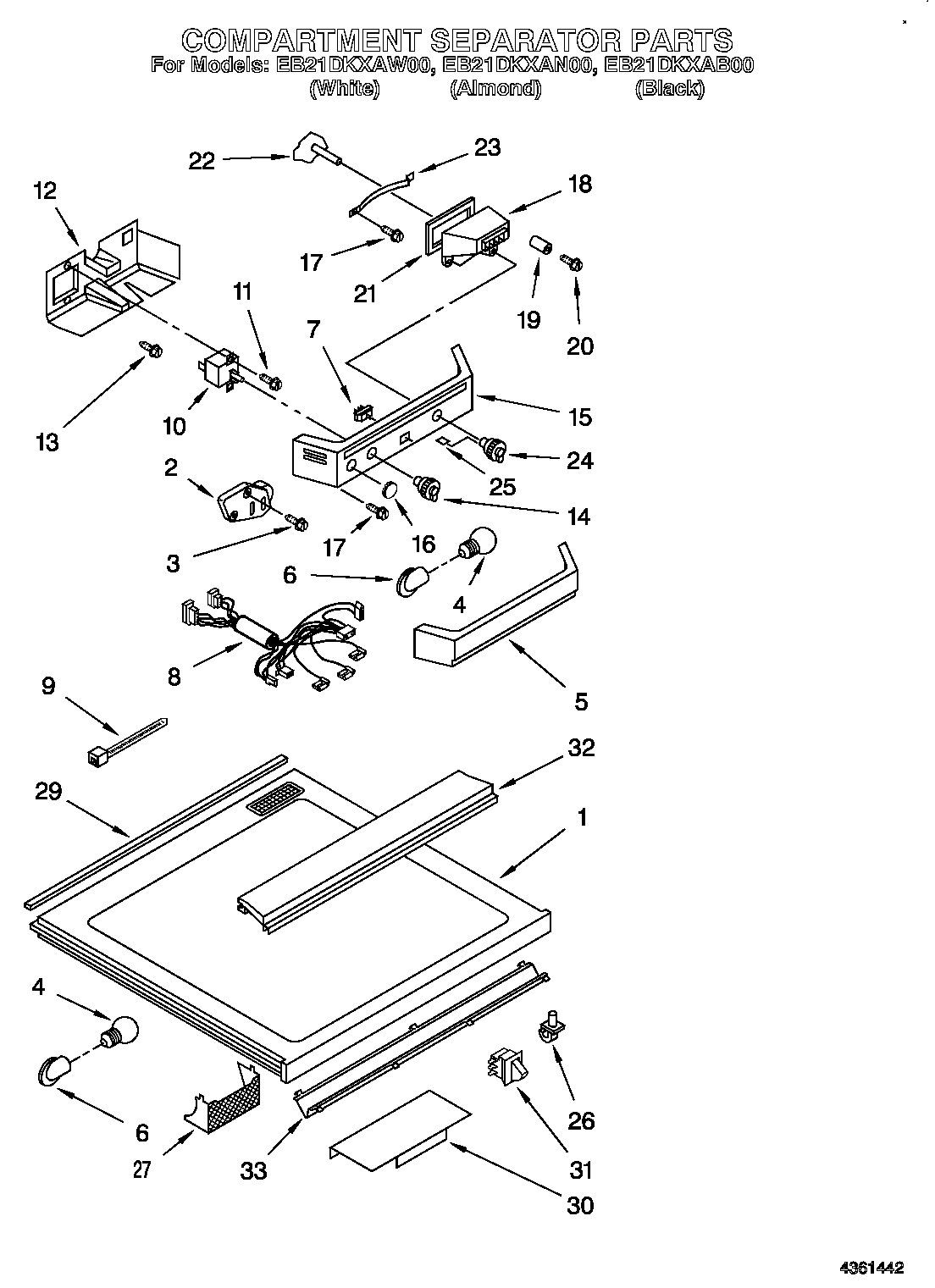 Compartment separator