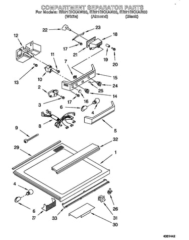 Compartment separator