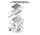 Whirlpool ET20NMXAW01 compartment separator diagram