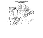 Whirlpool ED22MMXLWR1 air flow and control diagram
