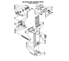 Whirlpool ED19AK1LWR1 airflow and control diagram