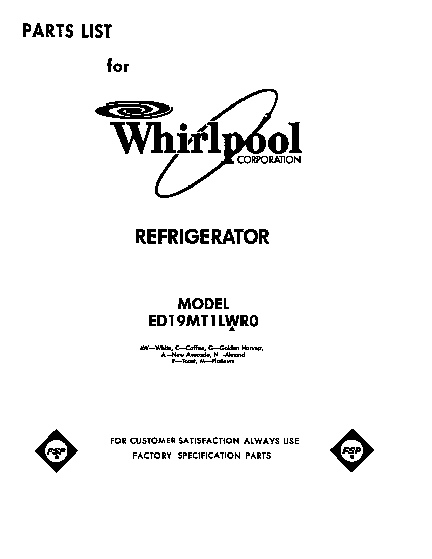 Front cover