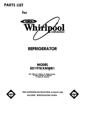 Front cover