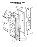 Refrigerator door
