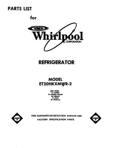 Front cover
