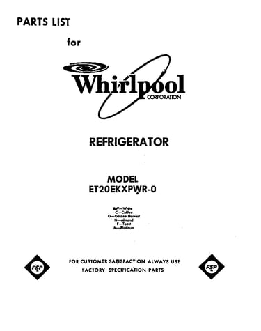 Front cover