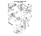 Whirlpool ED19TKXMWR2 air flow and control diagram