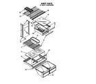 Whirlpool ET20AKXRWR0 shelf diagram