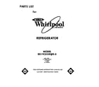 Whirlpool ED19CKXRWR0 cover diagram