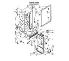 Whirlpool ED22ZMXPWR0 cabinet diagram