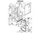 Whirlpool ED22MKXRWR1 cabinet diagram