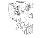 Whirlpool ED22MMXRWR2 dispenser front diagram