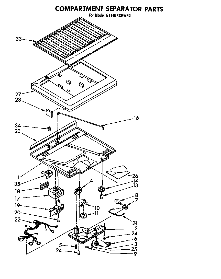 Compartment  separator