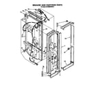 Whirlpool ED22MMXRWR3 breaker and partition diagram