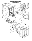 Dispenser front