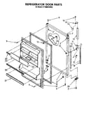 Refrigerator door