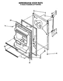 Refrigerator door