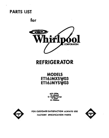 Front cover